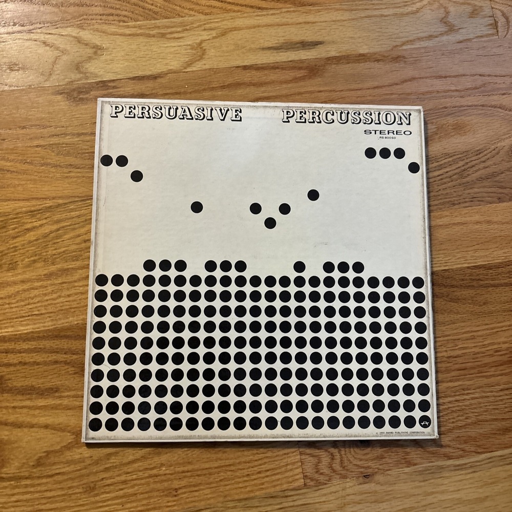 Command Persuasive Percussion Terry Snyder Vinyl LP 12" Stereo RS 800SD 1959
